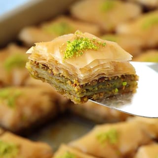 Mini Pistachio Baklava